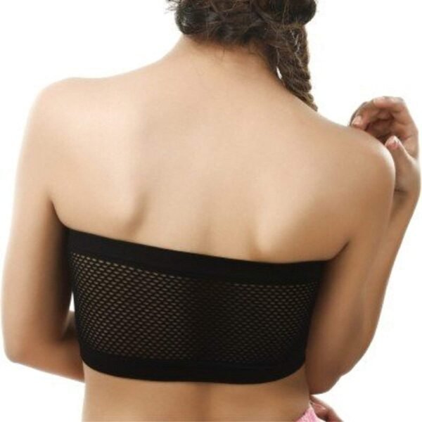 Lightly Women's Removable Padded, Wire Free Tube Bra, for Running, Athletics, Exercise - Image 2