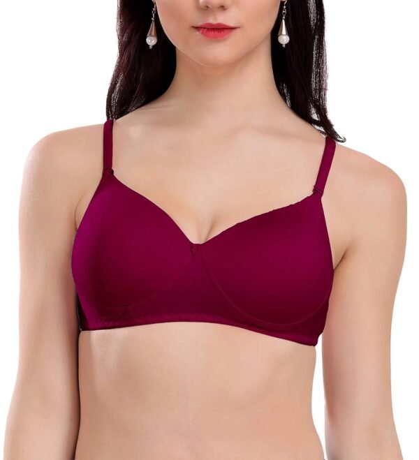 Women's Beauty Seamless Padded Non Wired Bra