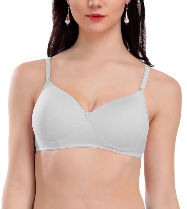 Women's Beauty Seamless Padded Non Wired Bra - Image 5