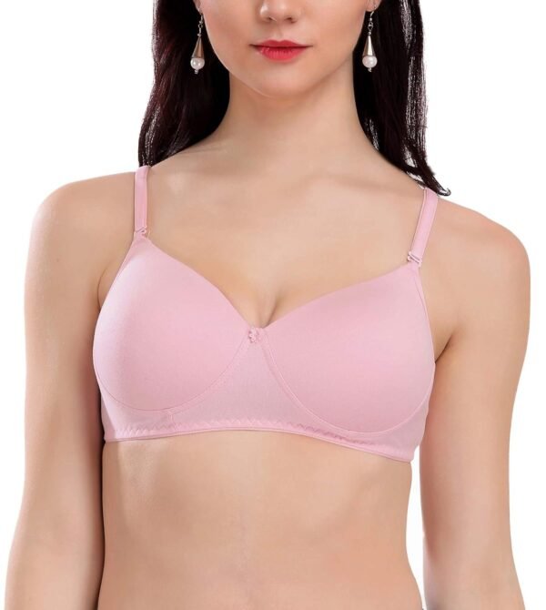 Women's Beauty Seamless Padded Non Wired Bra - Image 2