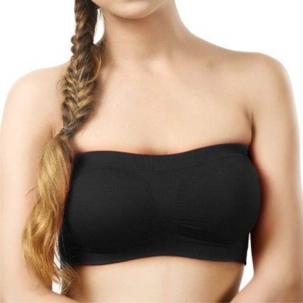 Lightly Women's Removable Padded, Wire Free Tube Bra, for Running, Athletics, Exercise - Image 4