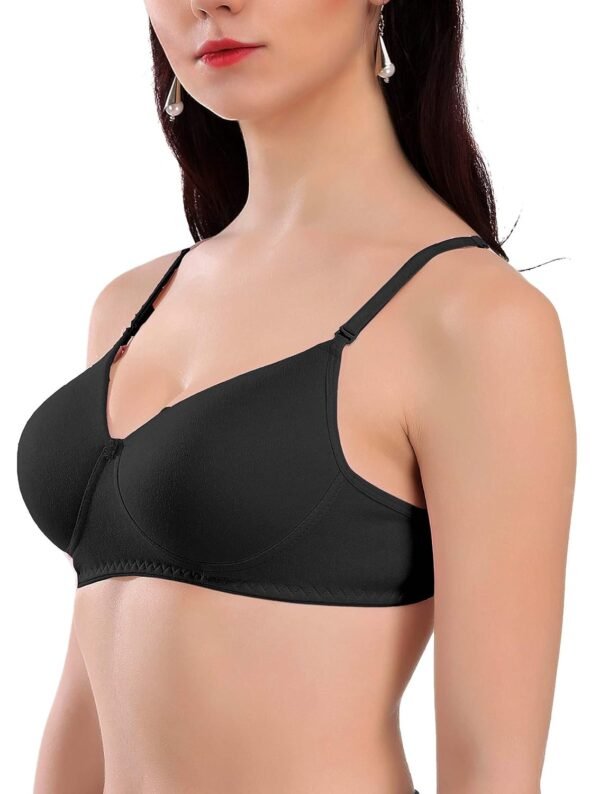 Women's Beauty Seamless Padded Non Wired Bra - Image 9