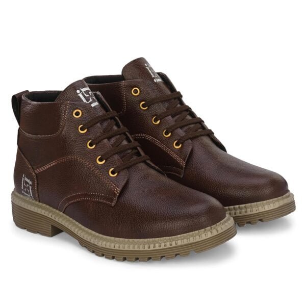 Men's Canvas Boots | Casual Shoes Premium Synthetic Upper daily wear & party wear boots' Shoes for Men - Image 3