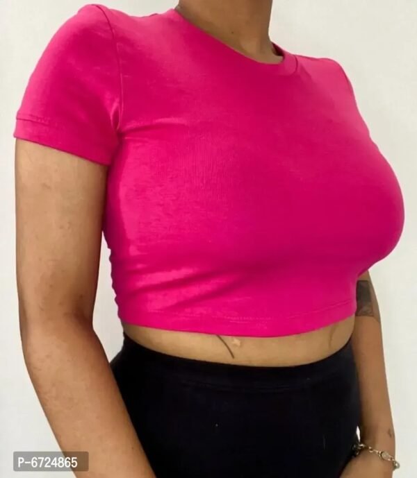 Trendy Cotton Baby Crop Top - Image 13