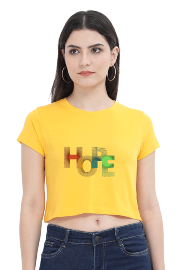 Tropical Breeze Vibrant Printed Crop Top Featuring Bold Island Patterns, Perfect for Summer Outfits, Beach Days, and Casual Outings - Image 2